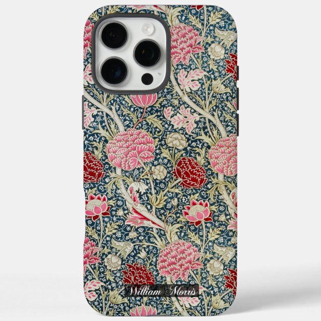 Coques Case-Mate iPhone Cray Motif - fleurs&feuilles - WilliamMorris (Verso)