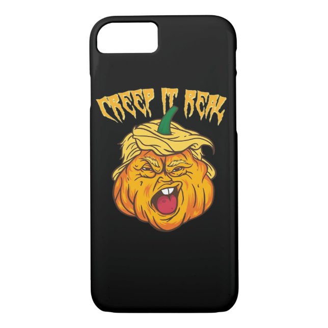 Coques Case-Mate iPhone Crazy Halloween Citrouille Trumpkin costume (Dos)