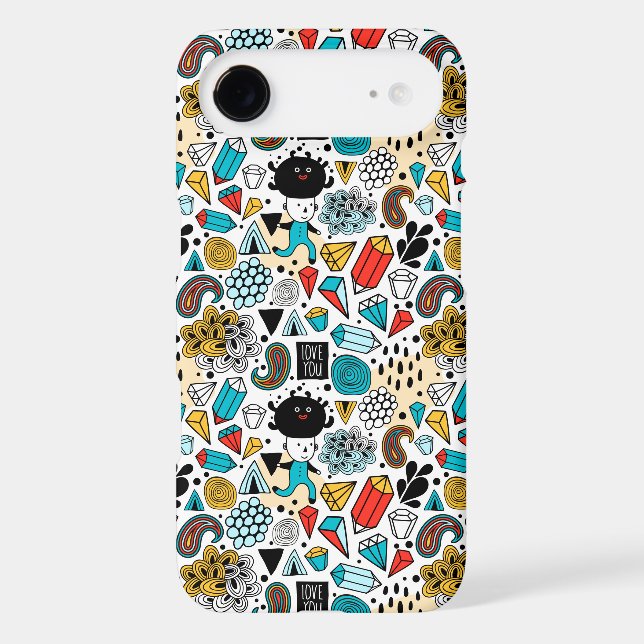 Coques Case-Mate iPhone Crazy head (Verso)