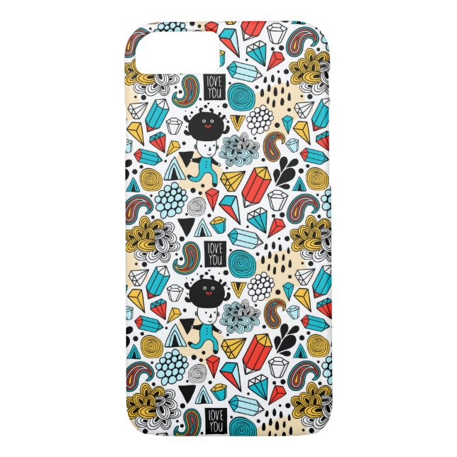 Coques Case-Mate iPhone Crazy head (Dos)