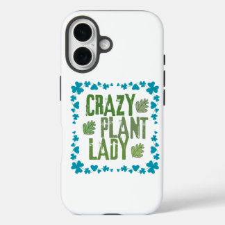Coque Pour iPhone 16 Crazy Plant Lady