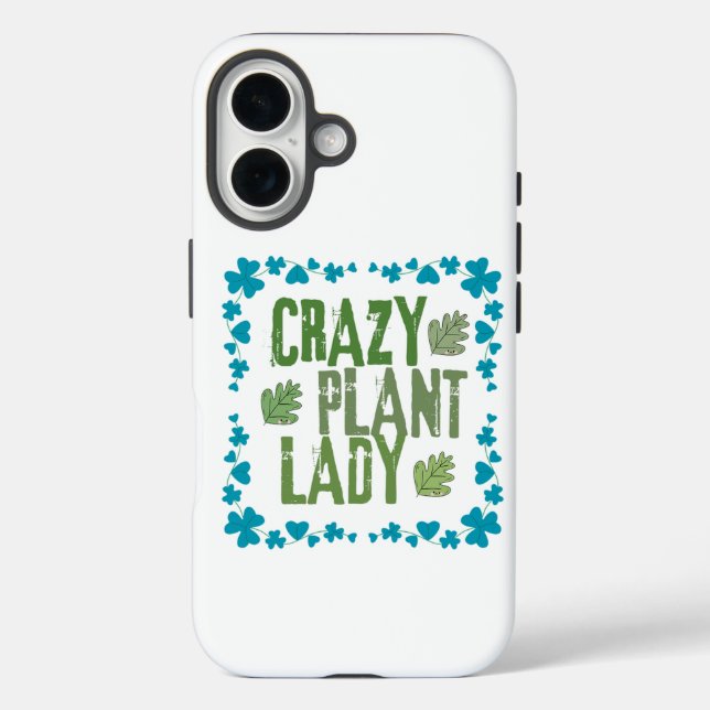 Coques Case-Mate iPhone Crazy Plant Lady (Verso)