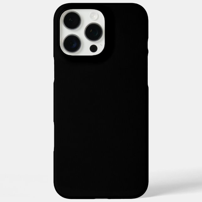Coques Case-Mate iPhone Create Your Own Black Custom Design Holiday Card (Verso)