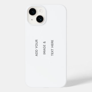 Coque Pour iPhone 14 Create Your Own white 