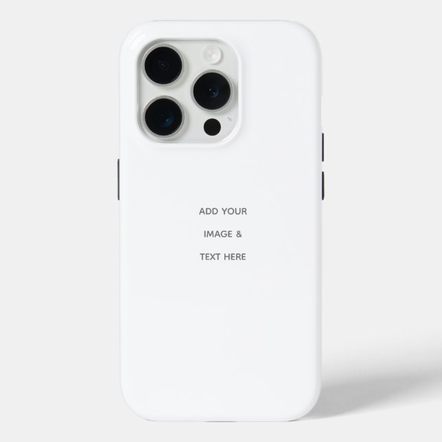 Coques Case-Mate iPhone Create Your Own white  (Verso)
