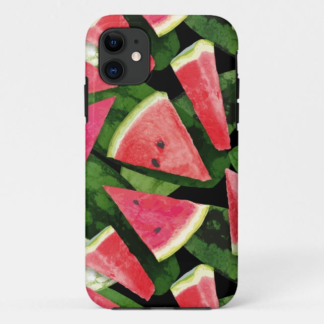 Coques Case-Mate iPhone Création de Motif de pastèque 5 (Dos)
