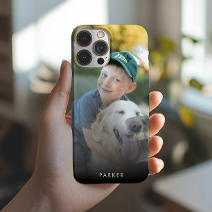 Coque Pour iPhone 16 Création minimale moderne de votre propre nom de p