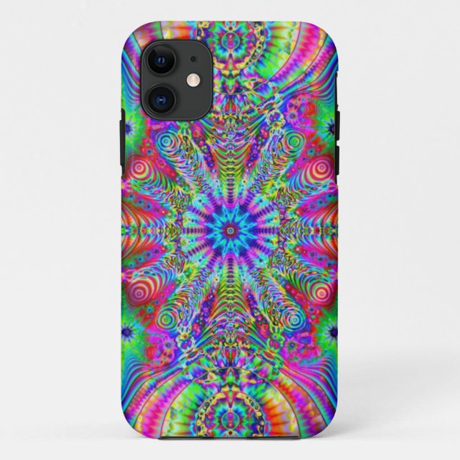 Coques Case-Mate iPhone Creatrip cosmique - conception trippy (Dos)