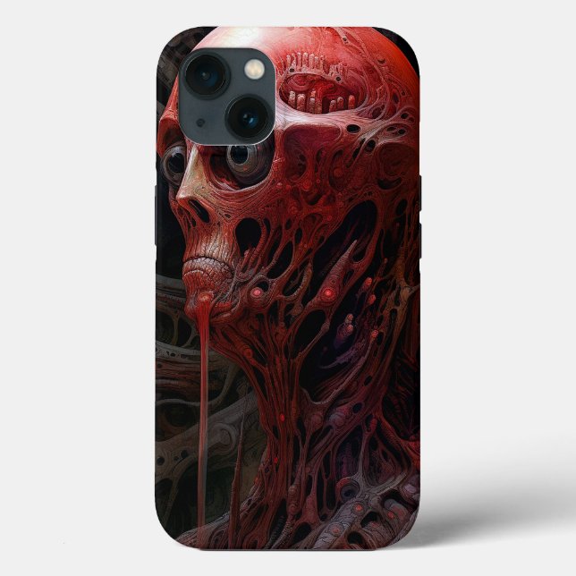 Coques Case-Mate iPhone Créature Alien Sci-fi Horreur Art (Verso)