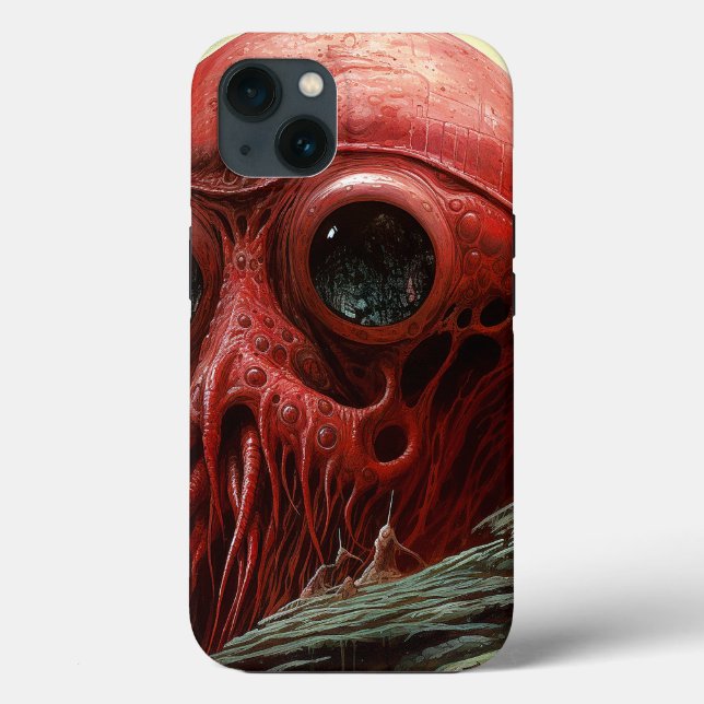 Coques Case-Mate iPhone Créature Alien Sci-fi Horreur Art (Verso)
