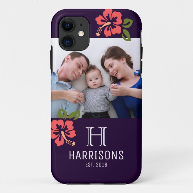 Coques Case-Mate iPhone Créer votre propre photo de famille personnalisée (Dos)
