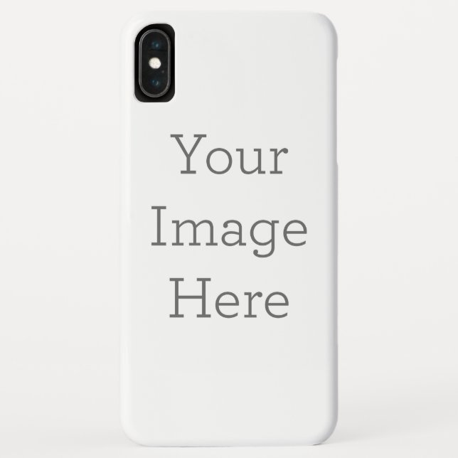 Coque téléphonique Case-Mate, iPhone XS Max d'Apple, Barely There (Dos)