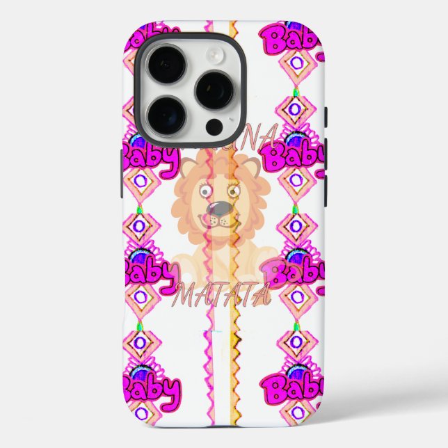 Coques Case-Mate iPhone Créez votre propre bébé amusant Lion Cub Design de (Verso)