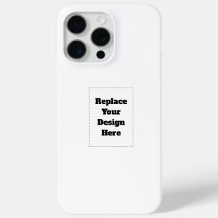 Coque iPhone 15 Pro Max Créez Votre Propre blanc