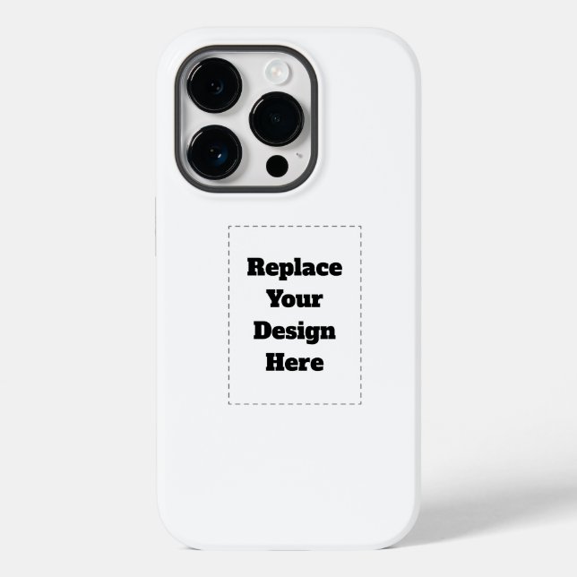 Coques Case-Mate iPhone Créez votre propre blanc  (Verso)