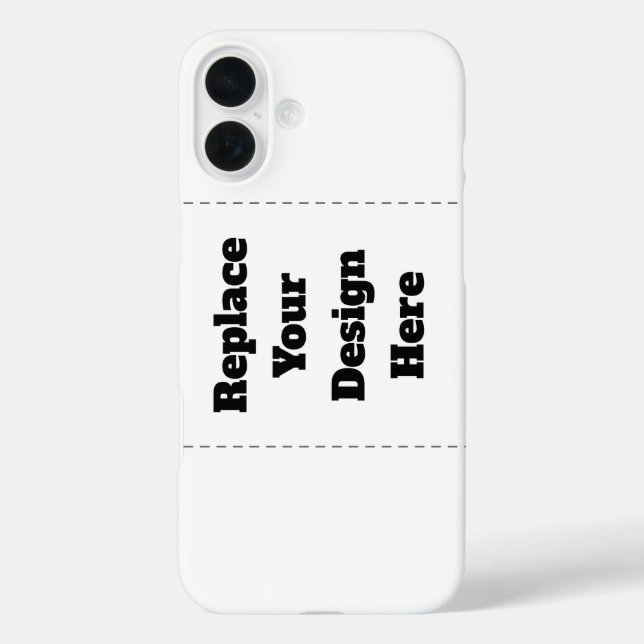 Coques Case-Mate iPhone Créez votre propre blanc  (Verso)