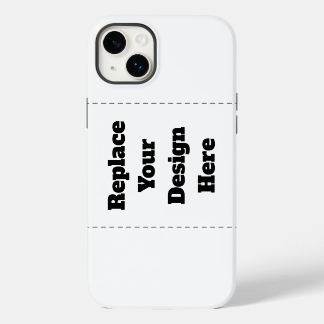 Coques Case-Mate iPhone Créez votre propre blanc  (Verso)