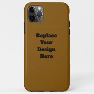 Case-Mate iPhone Case Créez Votre Propre Brun