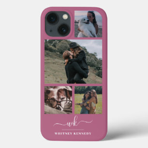Case-Mate iPhone Case Créez votre propre collection de 4 photos Monogram