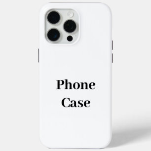 Coque iPhone 15 Pro Max Créez Votre Propre Promotion de Marque Simple