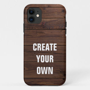 Case-Mate iPhone Case Créez votre propre regard en bois de plancher
