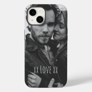 Coque Pour iPhone 14 Créez votre propre texte d'amour photo personnalis