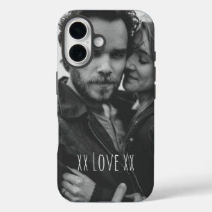 Coque Pour iPhone 16 Créez votre propre texte d'amour photo personnalis