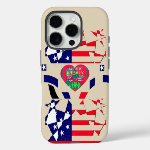 iPhone 16 Pro Case Créez votre propre USA Beautiful Extraordinaire He
