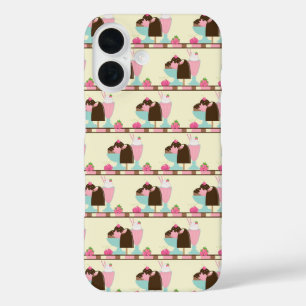 Coque Pour iPhone 16 Crème de glace Sundae Summery Traitements Motif