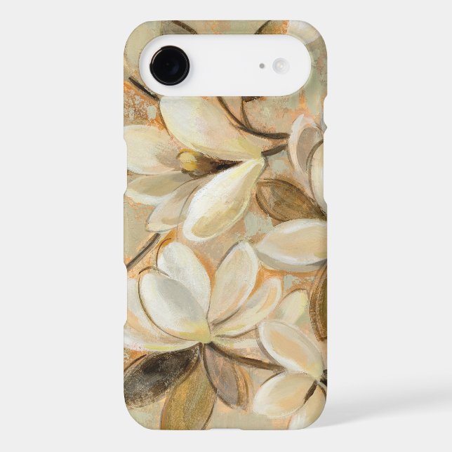 Coques Case-Mate iPhone Crème de simplicité de magnolia (Verso)