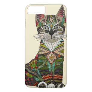 Coque iPhone 7 Plus crème pixiebob kitten