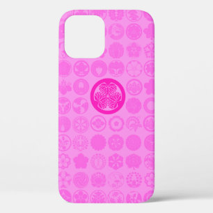 Case-Mate iPhone Case [Crêtes de famille] Fleurs et Plante rose