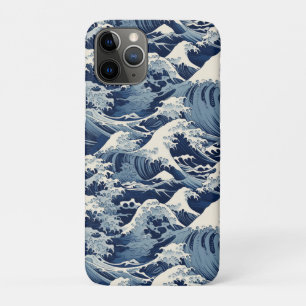 Case-Mate iPhone Case Crêtes éphémères : Les vagues d'Hokusai réimaginée