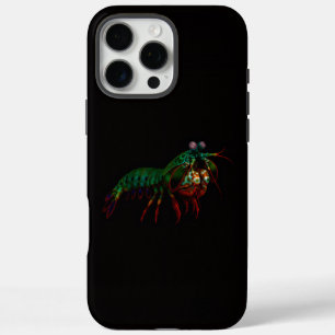 Coques iPhone 16 Pro Max Crevette mantis Black 4 Luxe iPhone 16 Pro Max