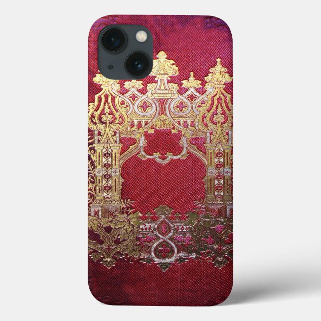 Coques Case-Mate iPhone Crimson à l'encre tombée (Verso)