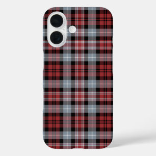 Coque Pour iPhone 16 Crimson blanc et noir