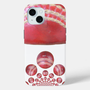 Coque Pour iPhone 15 Crimson Spin - Une Belle Balle Rouge De Cricket Ar