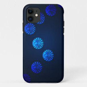 Coque iPhone 11 Cristal bleu design irlandais