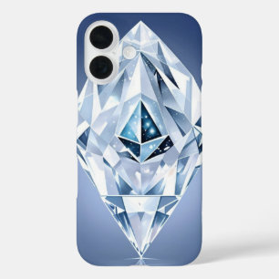 Coque Pour iPhone 16 Cristal de glace