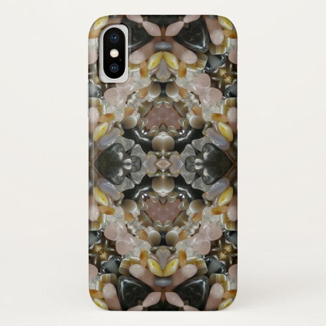 Coques Case-Mate iPhone Cristal de guérison Mandala Fractal (Dos)
