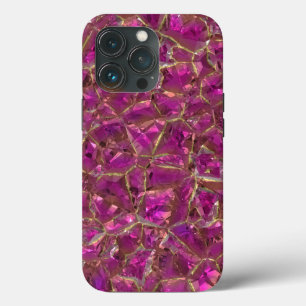 Case-Mate iPhone Case Cristal rose et or