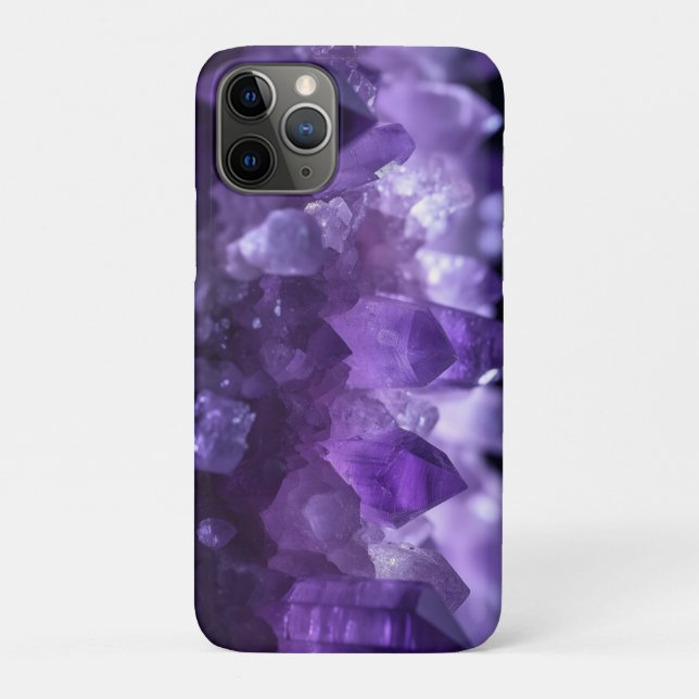 Coques Case-Mate iPhone cristaux d'asméthyste (Dos)