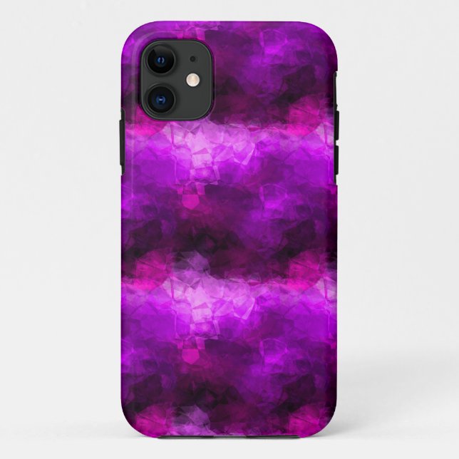 Coques Case-Mate iPhone Cristaux violets (Dos)