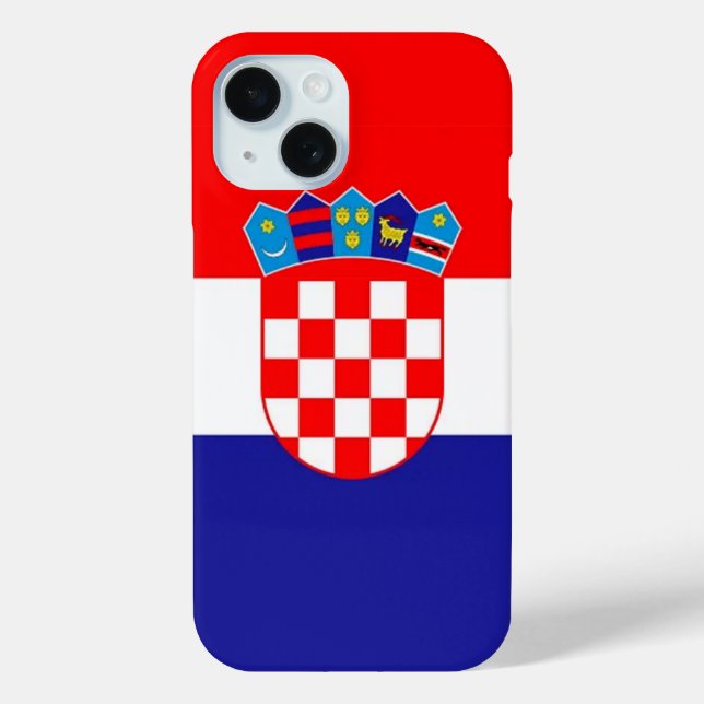 Coques Case-Mate iPhone Croatie (Verso)