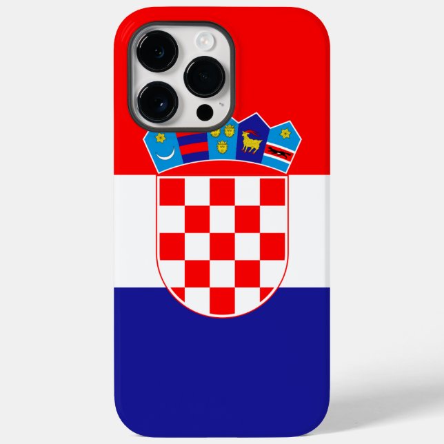 Coques Case-Mate iPhone Croatie (Verso)