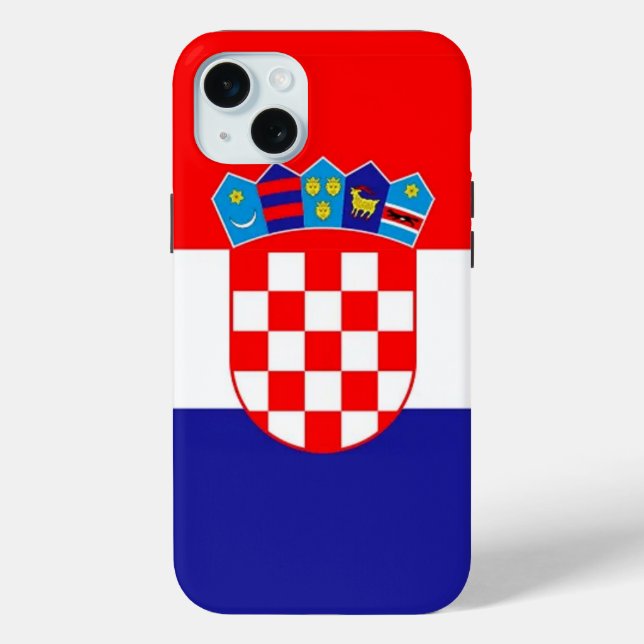 Coques Case-Mate iPhone Croatie (Verso)