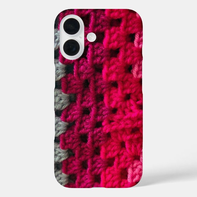 Coques Case-Mate iPhone Crochet Granny Square Pattern (Verso)