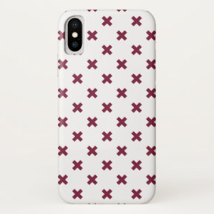 Case-Mate iPhone Case Crochets Mulberry sur blanc