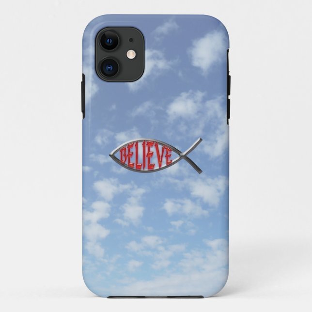 Coques Case-Mate iPhone Croire Poisson-Rouge (Dos)