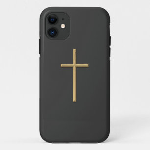Coque Case-Mate Pour iPhone Croix "3-D" d'or